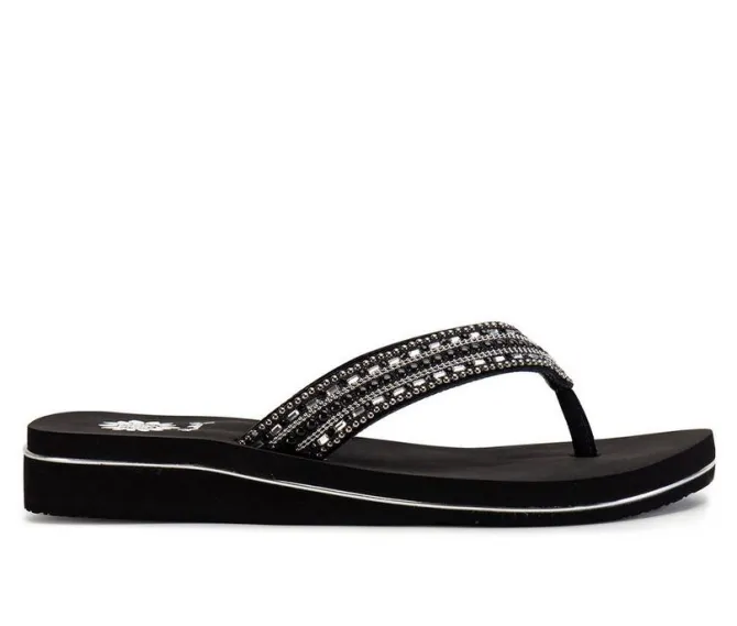 Women's Yellow Box Hardin Flip-Flops