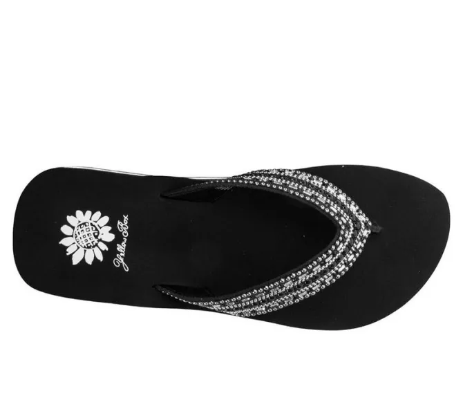 Women's Yellow Box Hardin Flip-Flops