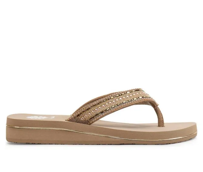 Women's Yellow Box Hardin Flip-Flops