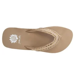 Women's Yellow Box Hardin Flip-Flops