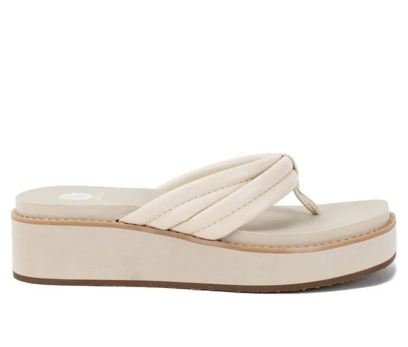Women's Yellow Box Hasani Flip-Flops