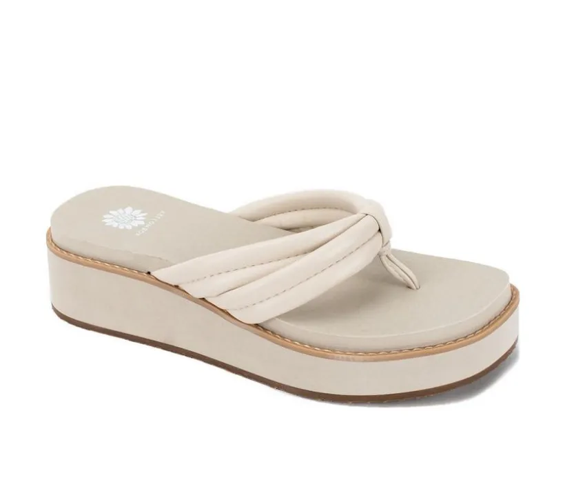 Women's Yellow Box Hasani Flip-Flops