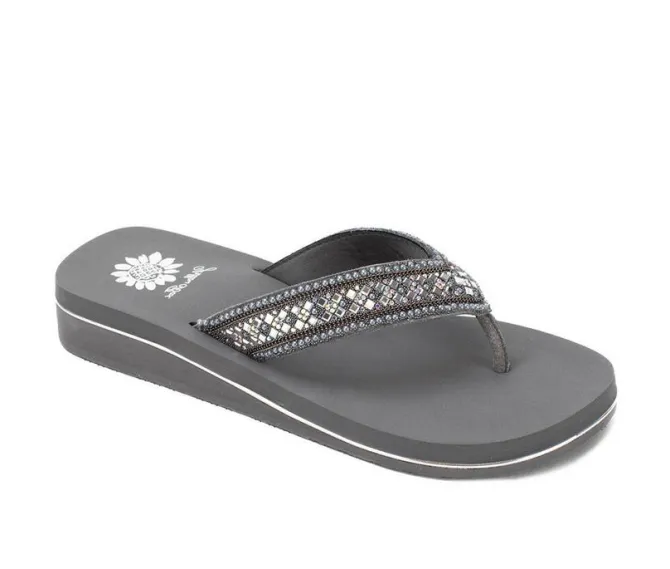 Women's Yellow Box Hemma Flip-Flops