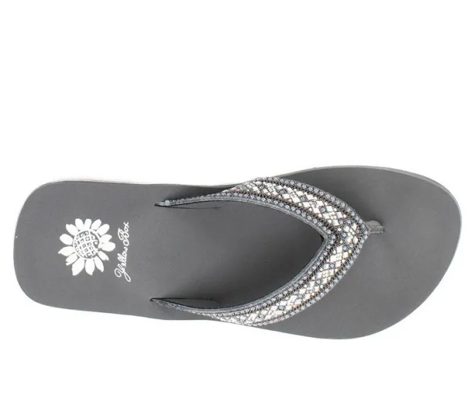 Women's Yellow Box Hemma Flip-Flops