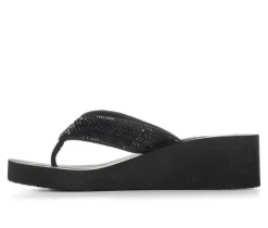 Women's Yellow Box Hestia Wedge Flip-Flops