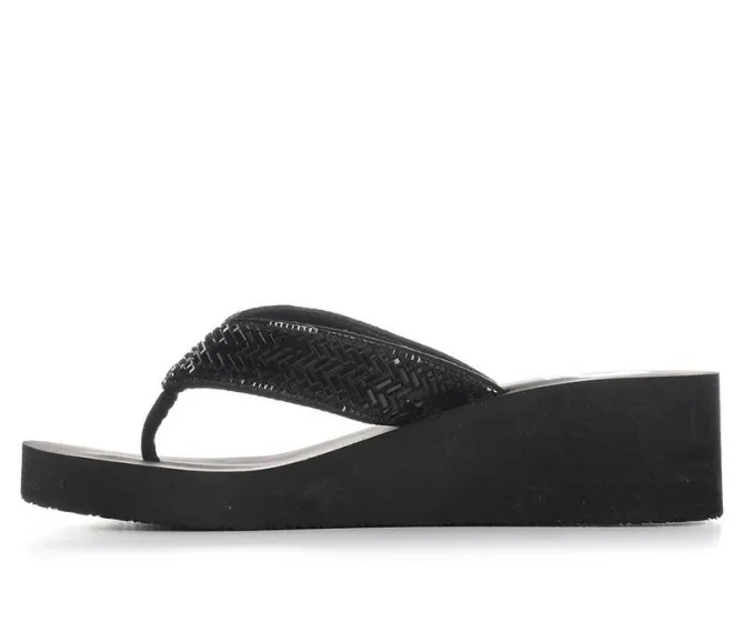 Women's Yellow Box Hestia Wedge Flip-Flops