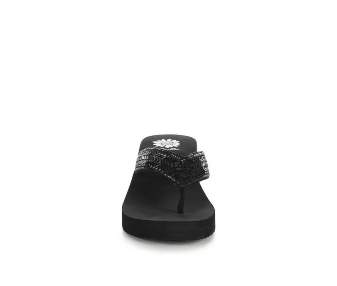 Women's Yellow Box Hestia Wedge Flip-Flops