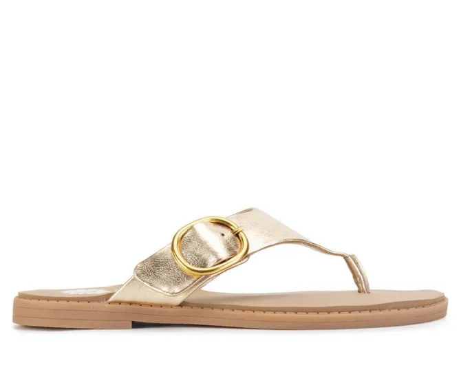 Women's Yellow Box Igloo Sandals