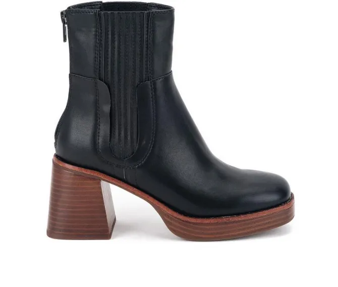 Women's Yellow Box Ivanka Booties