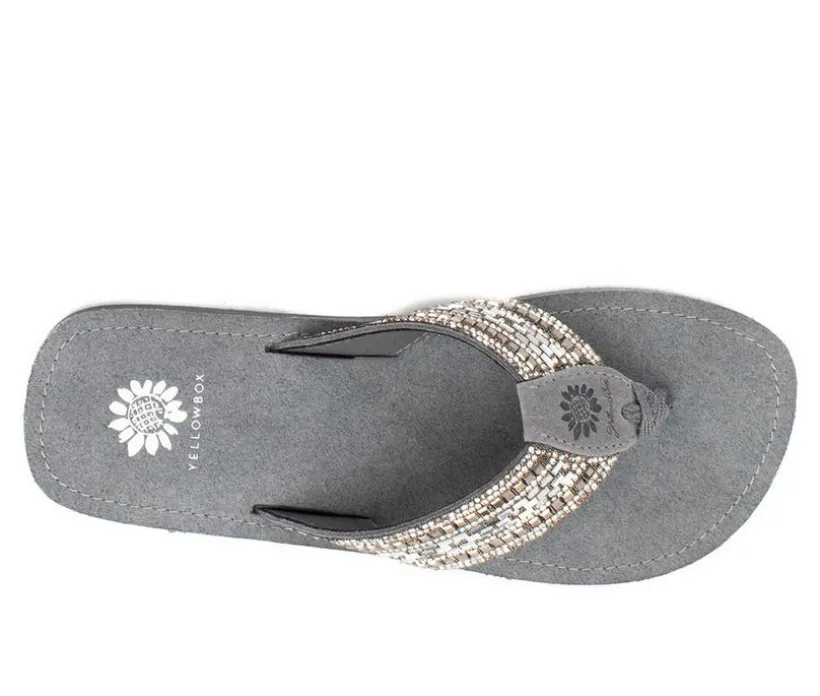 Women's Yellow Box Jabiru Flip-Flops