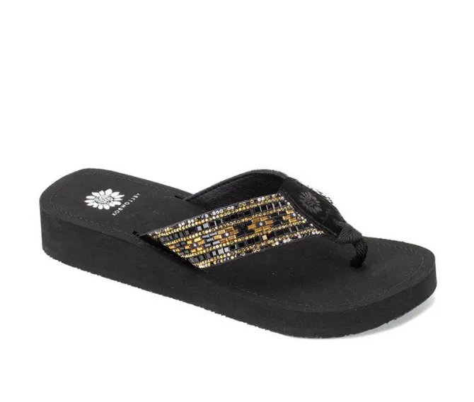 Women's Yellow Box Jabiru Flip-Flops