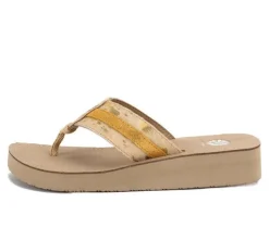 Women's Yellow Box Jafna Flip-Flops
