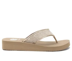 Women's Yellow Box Jasty Flip-Flops