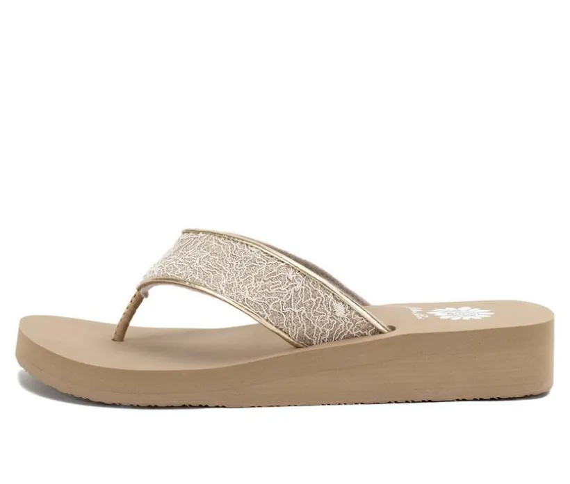 Women's Yellow Box Jasty Flip-Flops