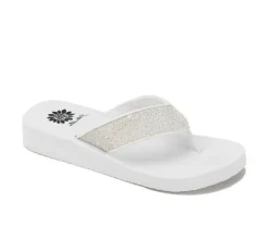 Women's Yellow Box Jasty Flip-Flops