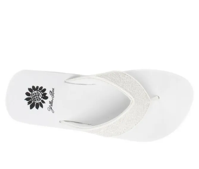Women's Yellow Box Jasty Flip-Flops