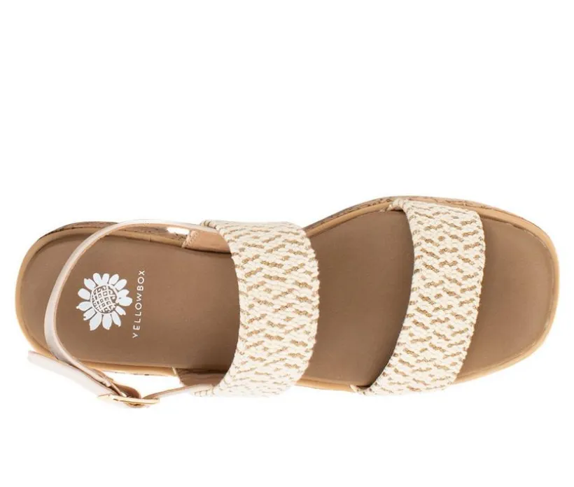 Women's Yellow Box Jeju Wedge Sandals