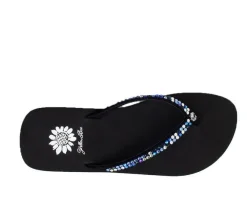 Women's Yellow Box Jello Flip-Flops