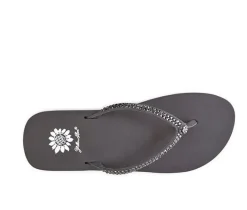 Women's Yellow Box Jello Flip-Flops