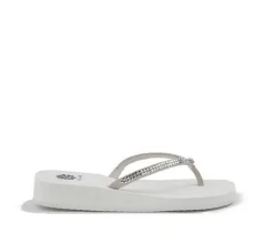 Women's Yellow Box Jello Flip-Flops