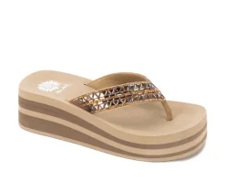 Women's Yellow Box Kaduna Flip-Flops