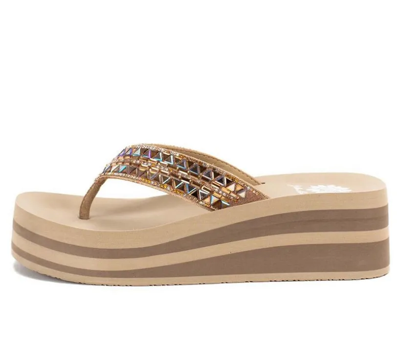 Women's Yellow Box Kaduna Flip-Flops