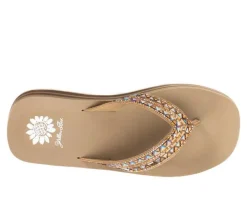 Women's Yellow Box Kaduna Flip-Flops