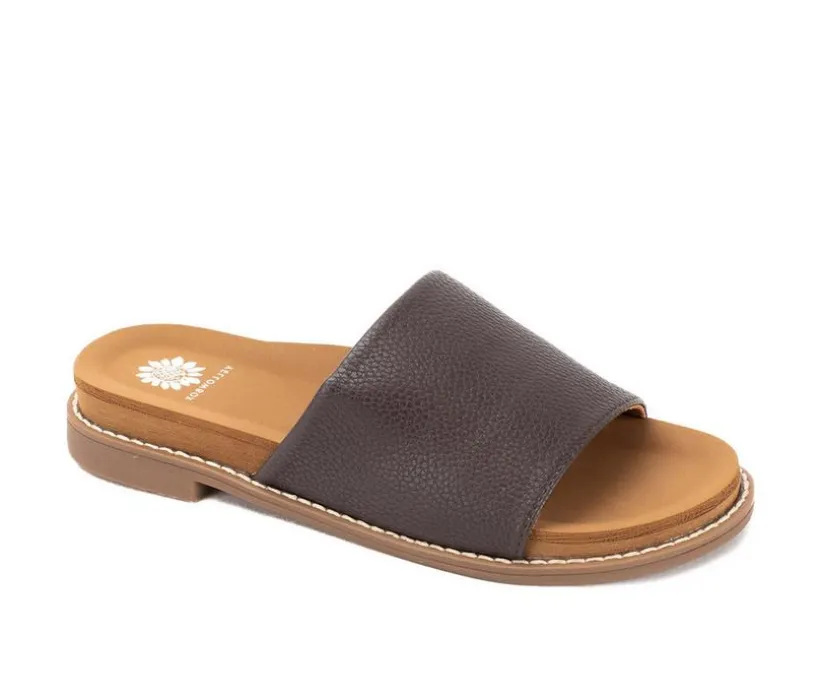 Women's Yellow Box Kalo Slip-On Sandals