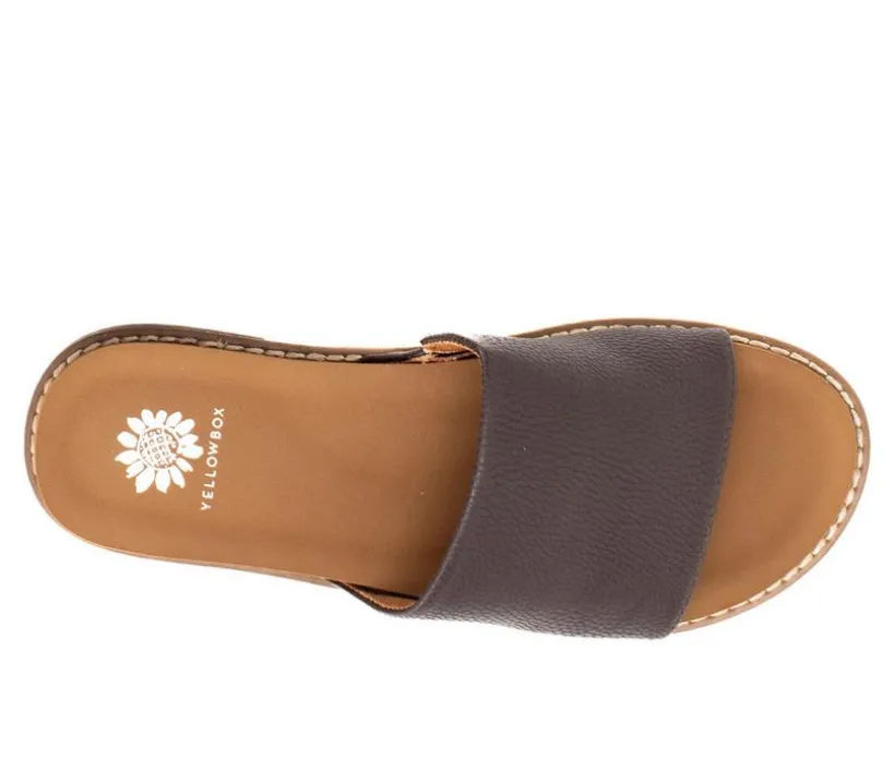 Women's Yellow Box Kalo Slip-On Sandals