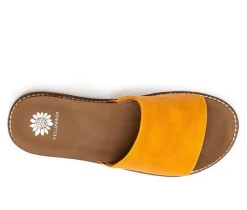 Women's Yellow Box Kalo Slip-On Sandals