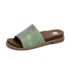Women's Yellow Box Kalo Slip-On Sandals
