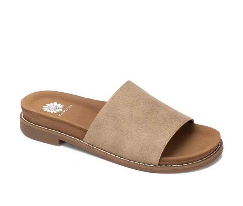 Women's Yellow Box Kalo Slip-On Sandals