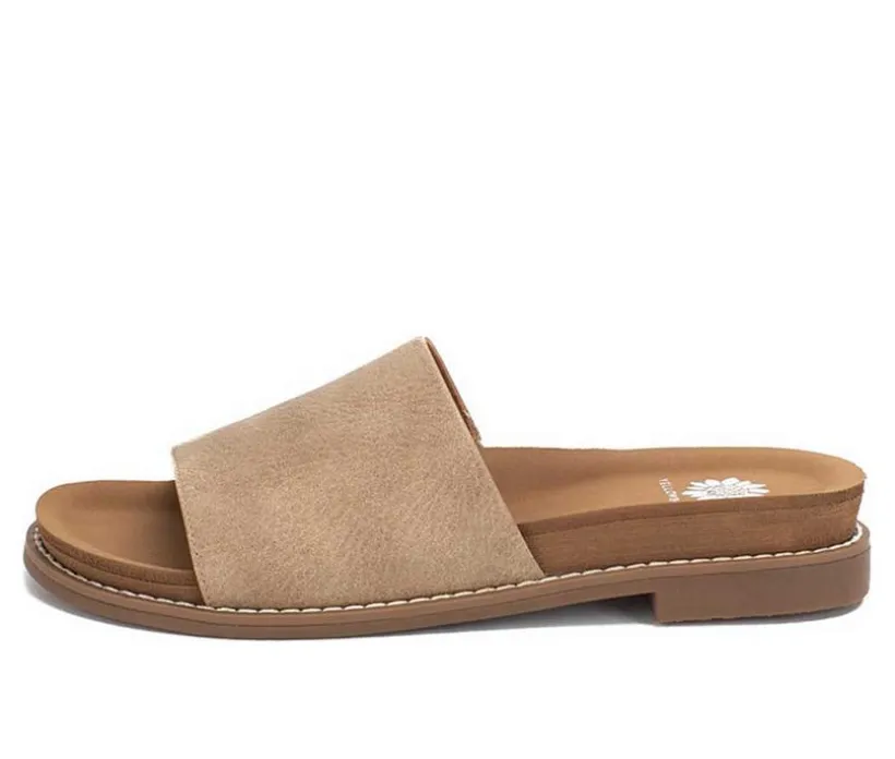Women's Yellow Box Kalo Slip-On Sandals
