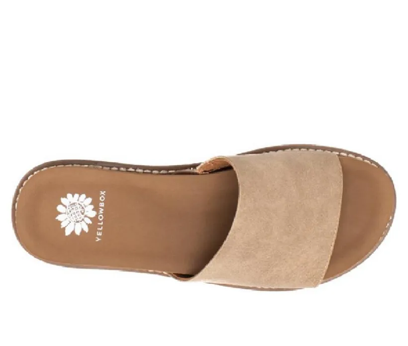 Women's Yellow Box Kalo Slip-On Sandals