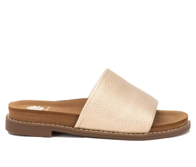 Women's Yellow Box Kalo Slip-On Sandals