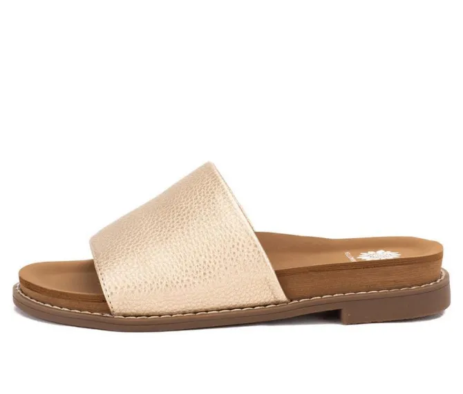Women's Yellow Box Kalo Slip-On Sandals