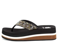 Women's Yellow Box Kania Flip-Flops