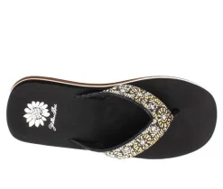 Women's Yellow Box Kania Flip-Flops
