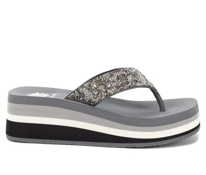 Women's Yellow Box Kania Flip-Flops