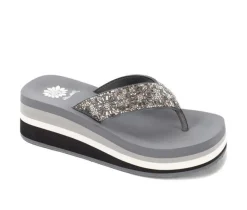 Women's Yellow Box Kania Flip-Flops