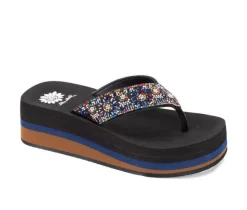 Women's Yellow Box Kania Flip-Flops