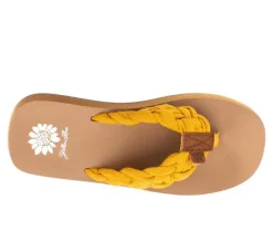 Women's Yellow Box Karnika Flip-Flops
