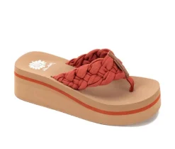 Women's Yellow Box Karnika Flip-Flops