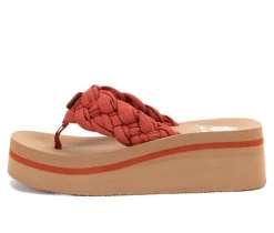 Women's Yellow Box Karnika Flip-Flops