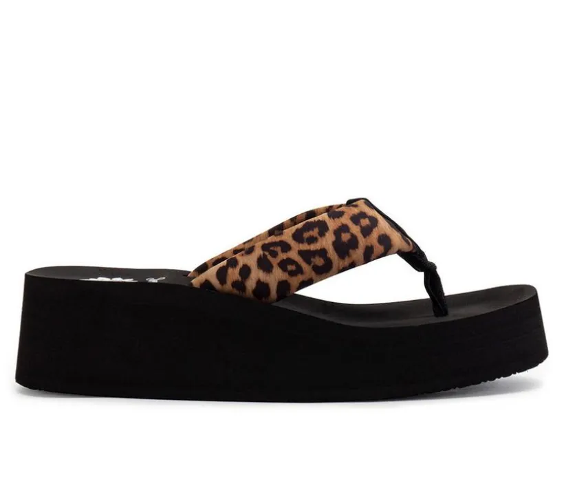 Women's Yellow Box Kaylie Platform Sandals