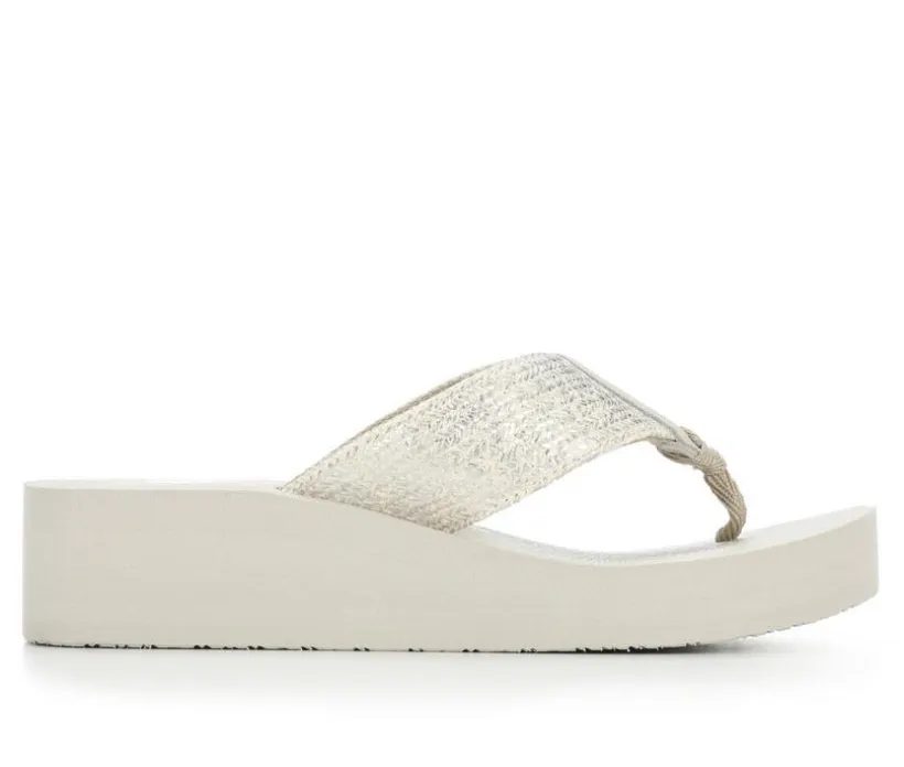 Women's Yellow Box Leyla Flip-Flops