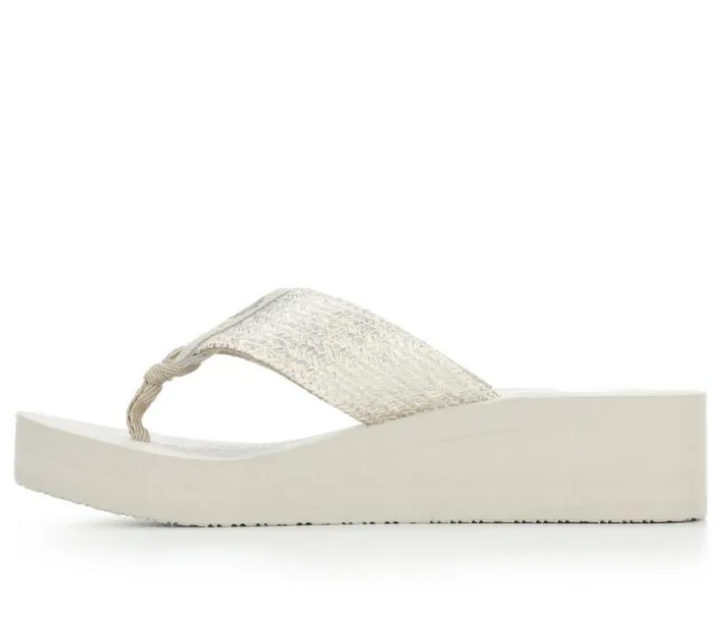 Women's Yellow Box Leyla Flip-Flops