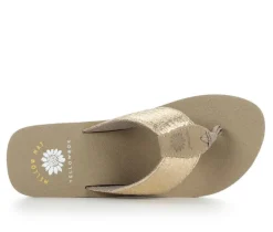Women's Yellow Box Leyla Flip-Flops