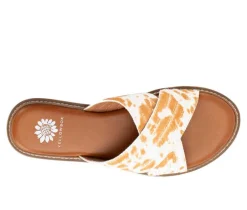 Women's Yellow Box Linta Sandals
