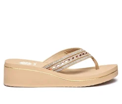 Women's Yellow Box Marcy Platform Flip-Flops